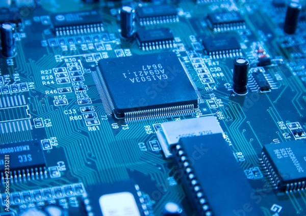 Fototapeta computer chip