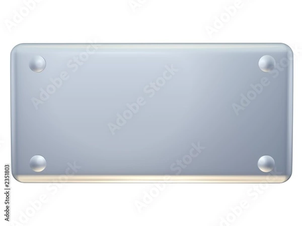 Obraz chromowana tarcza