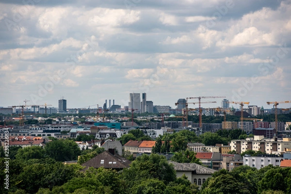 Obraz Berlin (west Berlin) skyline.
