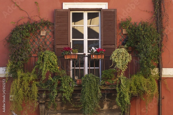 Obraz window garden