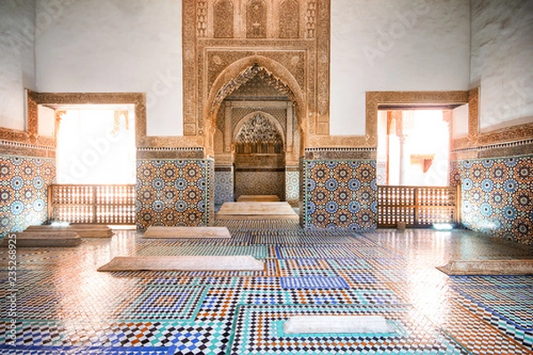 Obraz Saadian Tombs, Marrakech, Marocco