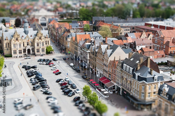 Obraz Ypres seven tilt shift