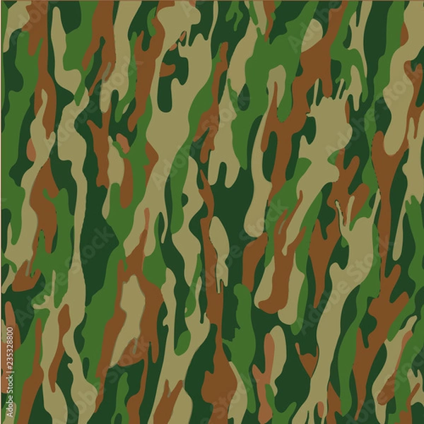 Fototapeta camouflage pattern vector illustration