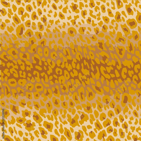Fototapeta animal skin leopard pattern vector