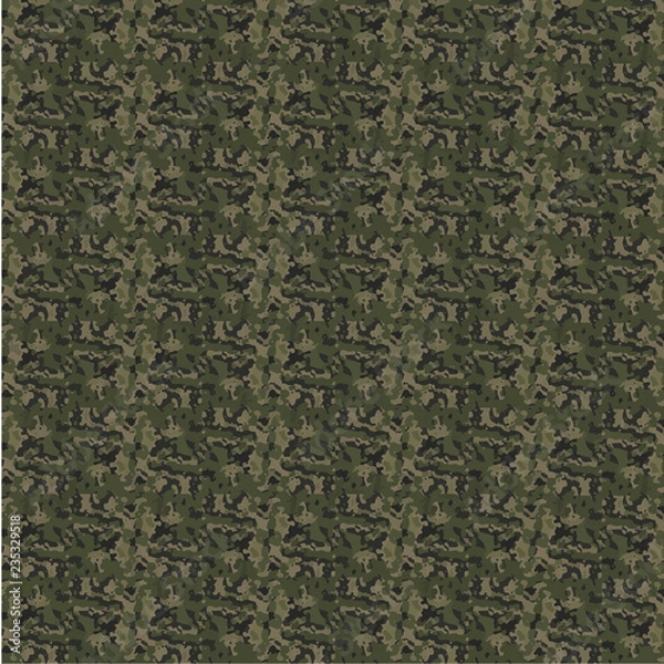 Fototapeta camouflage pattern vector illustration