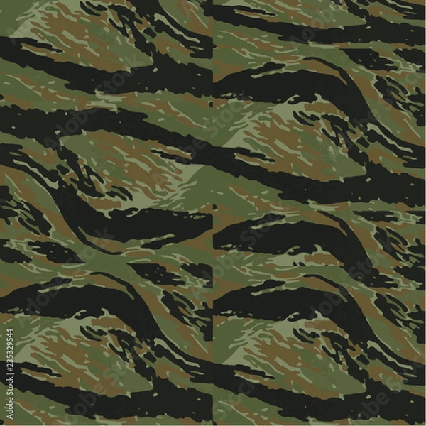 Fototapeta camouflage pattern vector illustration