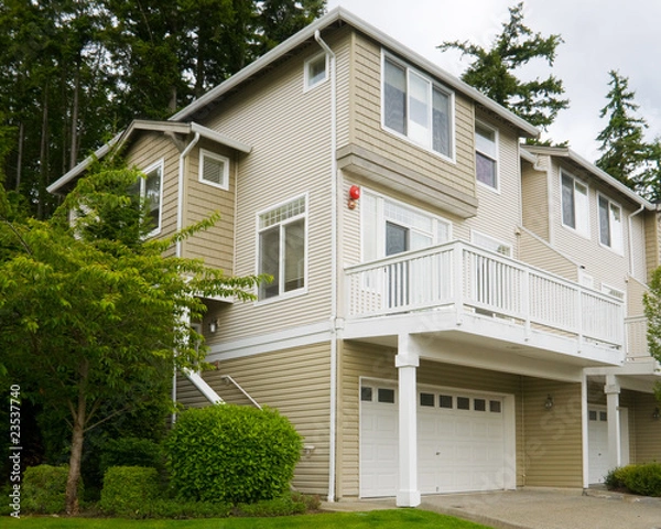 Obraz Contemporary townhouse