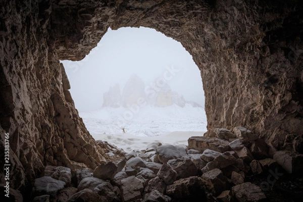 Fototapeta Tre Cime - Dolomites - Italie