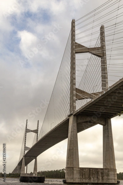 Obraz Dames Point Bridge, Jacksonville, Florida