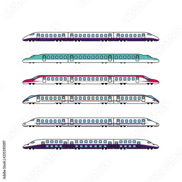 Obraz Pociąg pociskowy
