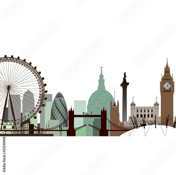 Obraz London Cityscape