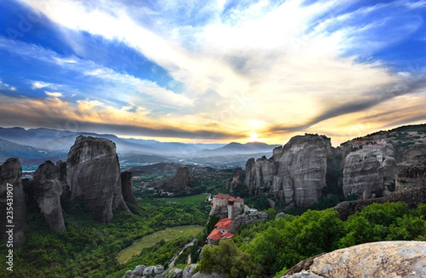 Obraz meteore grecia