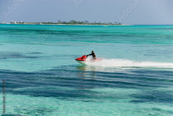 Obraz resort jet ski