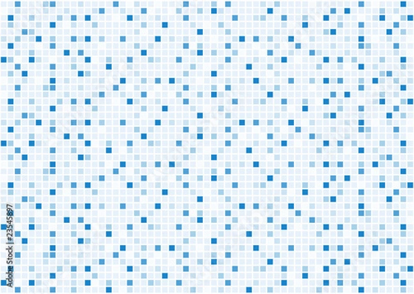 Obraz Blue Tiles Background