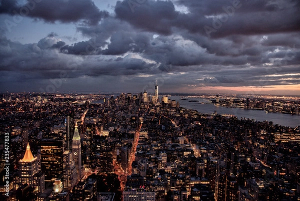 Obraz New York bei Nach