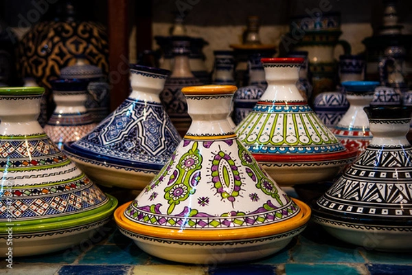 Fototapeta moroccan tagine
