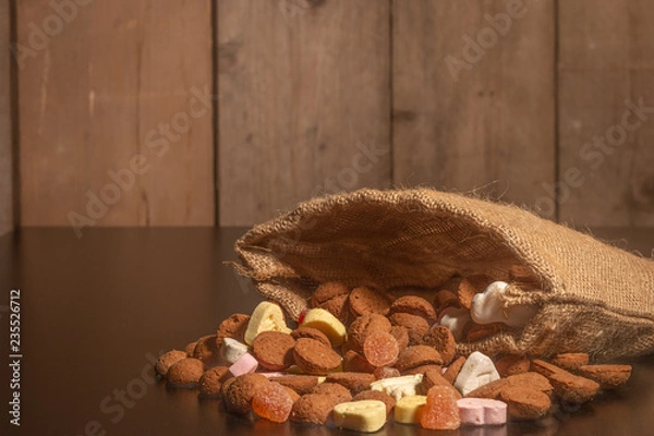 Fototapeta Dutch kruidnootjes for the Sinterklaas celebration