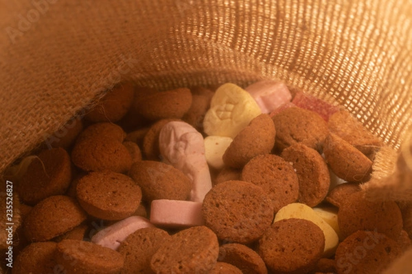 Fototapeta Dutch kruidnootjes for the Sinterklaas celebration