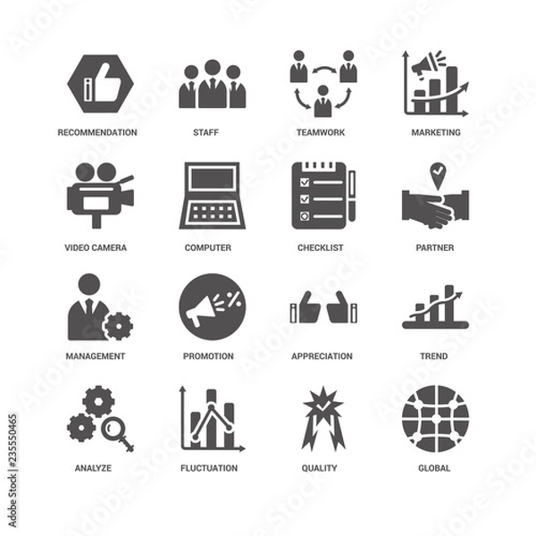 Obraz Global, Computer, Recommendation, Staff, Trend, Appreciation, Pr