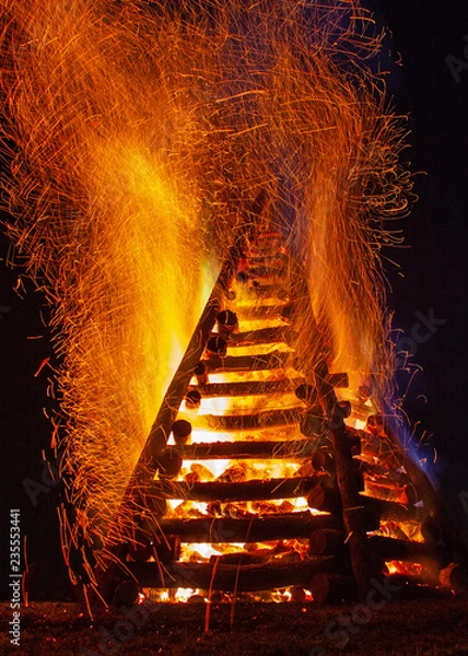 Obraz Flaming Bonfire