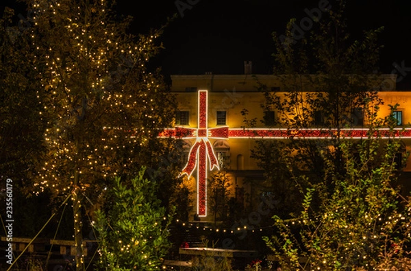 Obraz Tirana Christmas Decoration.