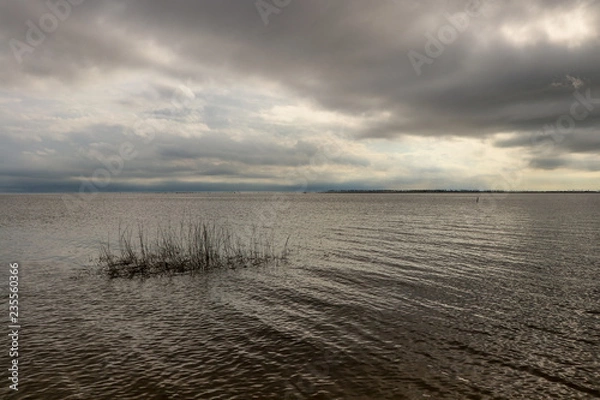 Obraz sunset over bay