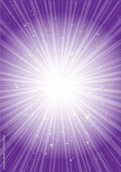 Fototapeta Purple star blast