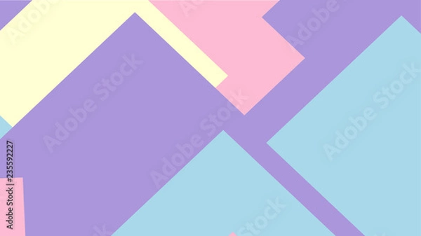 Fototapeta Pattern with a colored box with a white background