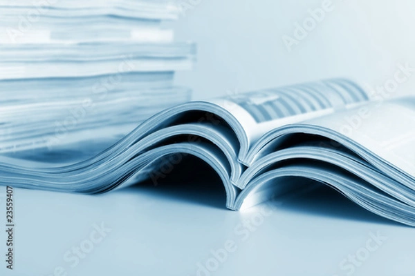 Obraz The developed journals