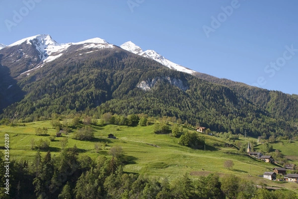 Obraz Vallée de Goms