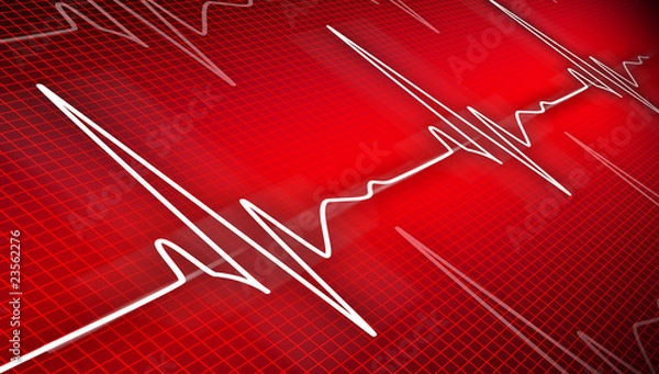 Fototapeta cardiogram