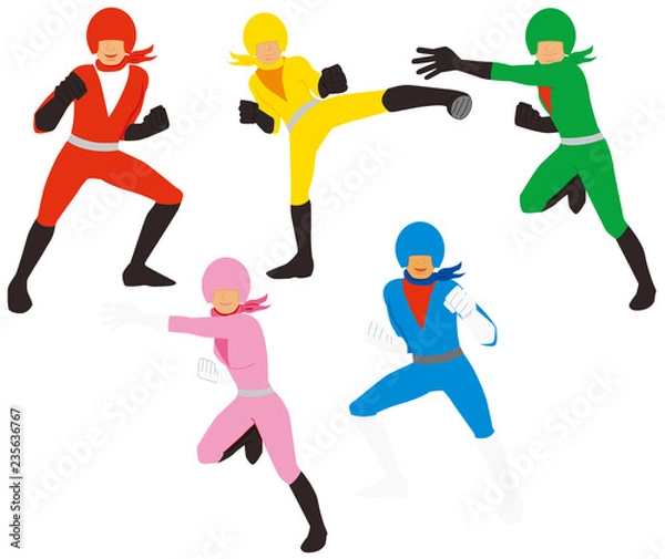 Obraz 戦隊ヒーロー