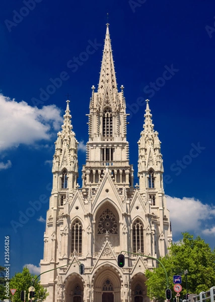 Obraz Castle tower in Brussels