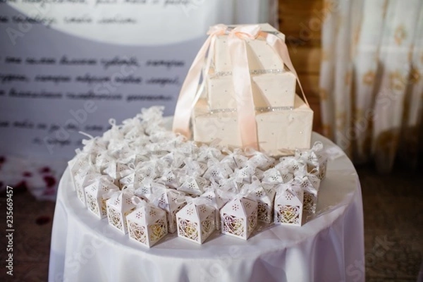 Fototapeta cheese and crackers