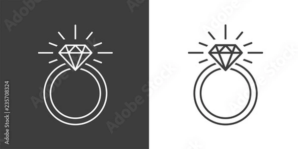 Obraz Ring Diamond Engagement Ring