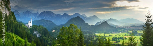 Fototapeta Zamek Neuschwanstein, Niemcy