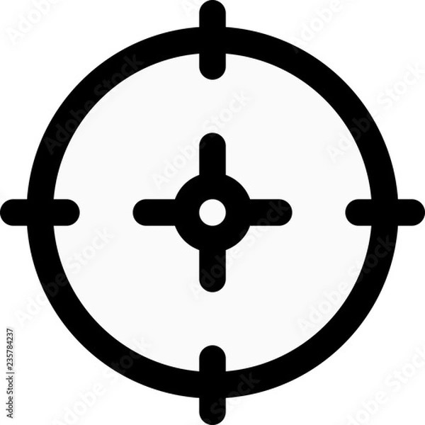 Obraz Shooting range target