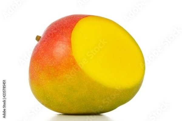 Obraz fresh mango isolated on white background