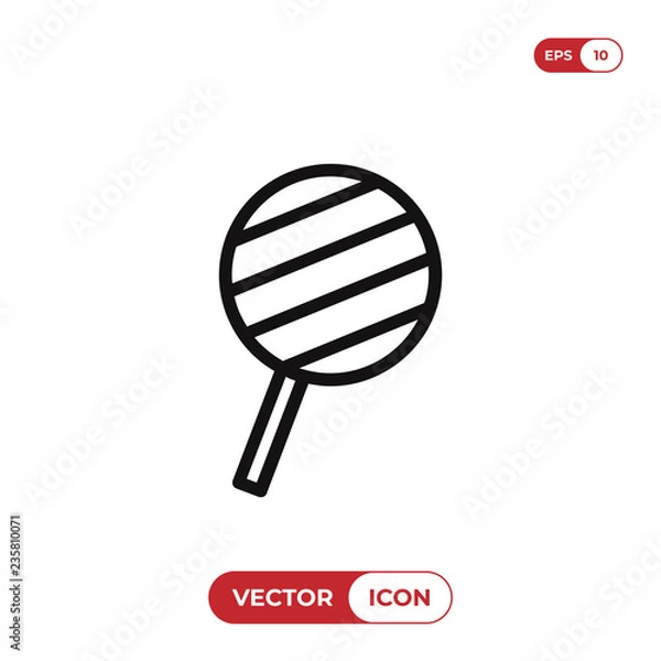 Fototapeta Candy vector icon