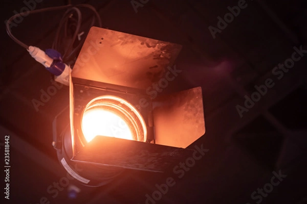 Obraz light old studio