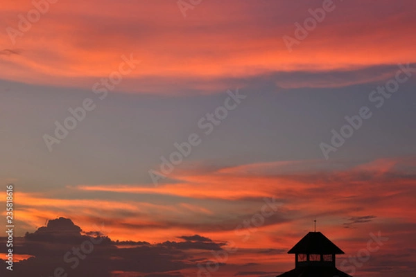 Obraz Sky View over Yangon
