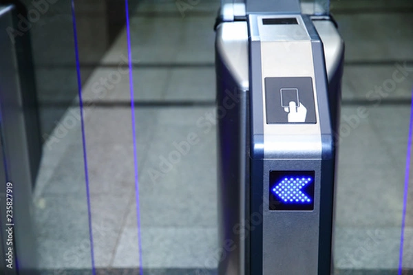 Obraz Security entrance