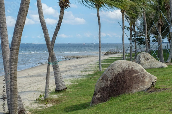 Obraz Changi Beach Singapore