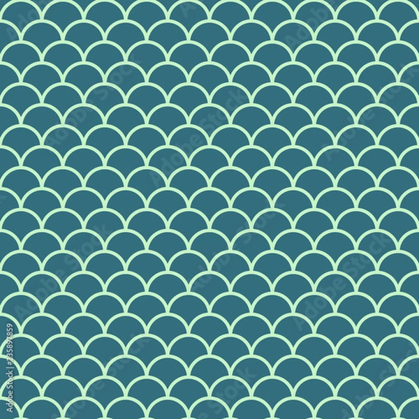 Fototapeta fish scale seamless pattern