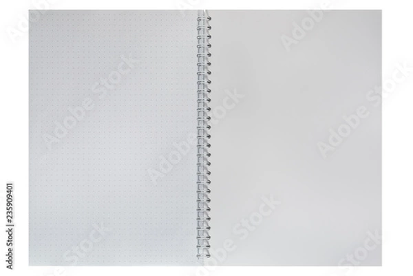 Obraz Blank isolate notebook