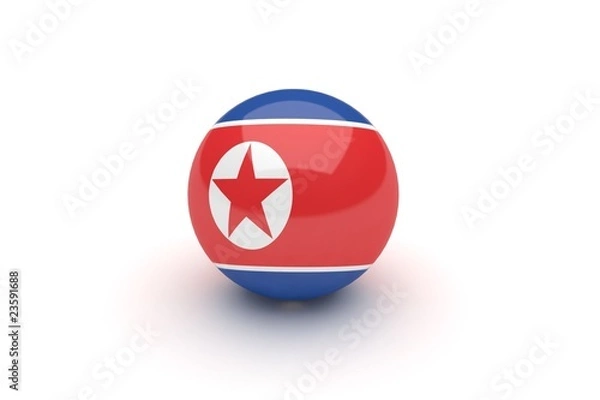 Obraz North Korea Sphere