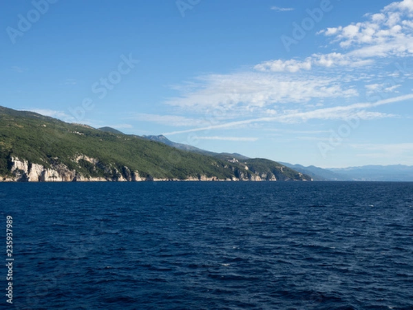 Obraz Landscape steep coast