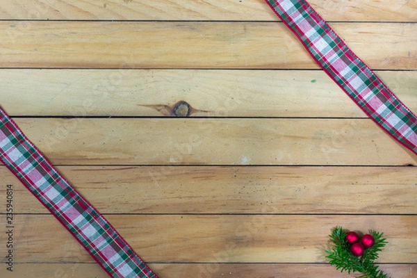 Obraz Christmas background with copy space