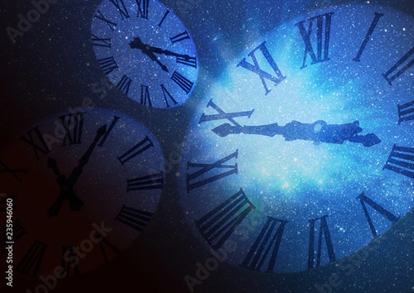 Fototapeta 時間と空間のイメージ