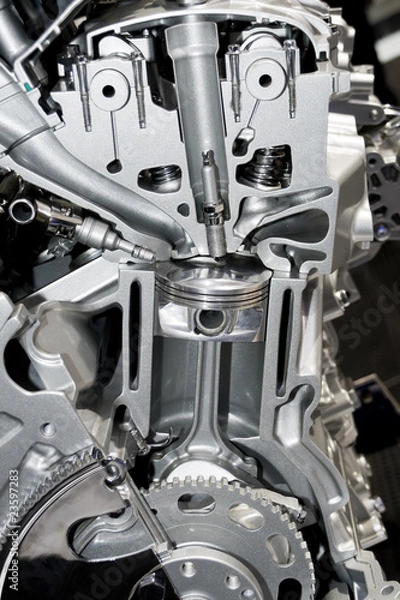 Obraz automobile cylinder block